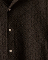 Tile Lace Long Sleeve Shirt