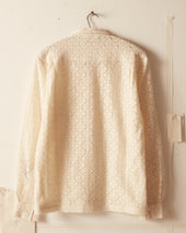 Tile Lace Long Sleeve Shirt