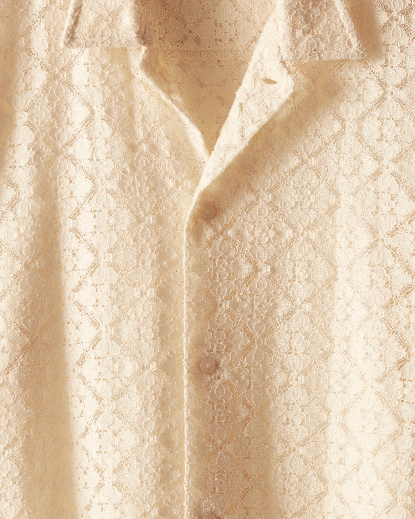 Tile Lace Short Sleeve Shirt