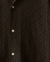 Tile Lace Short Sleeve Shirt