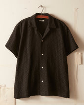 Tile Lace Short Sleeve Shirt
