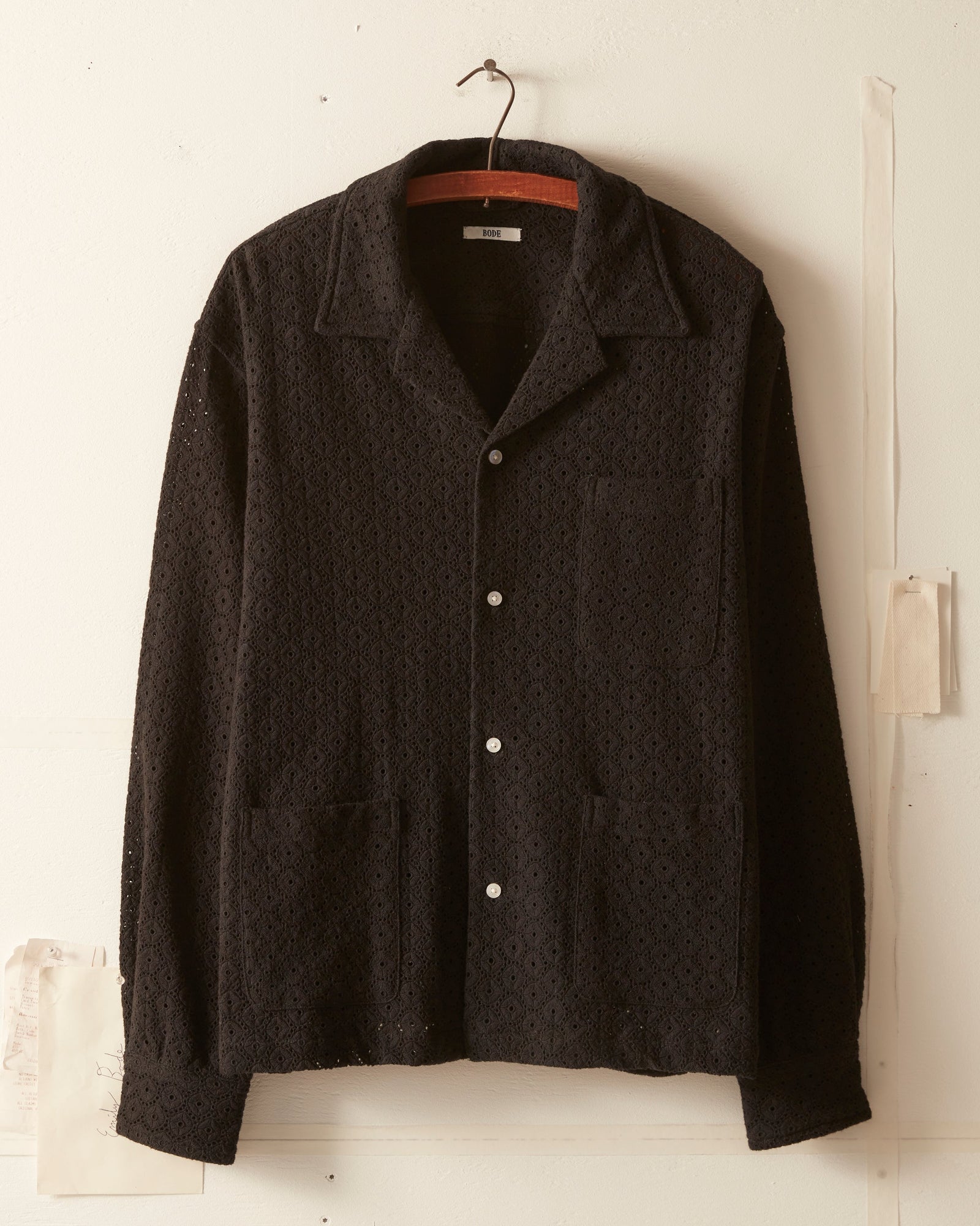 Geo Lace Overshirt