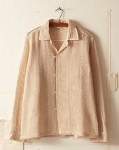 Open Weave Long Sleeve Shirt