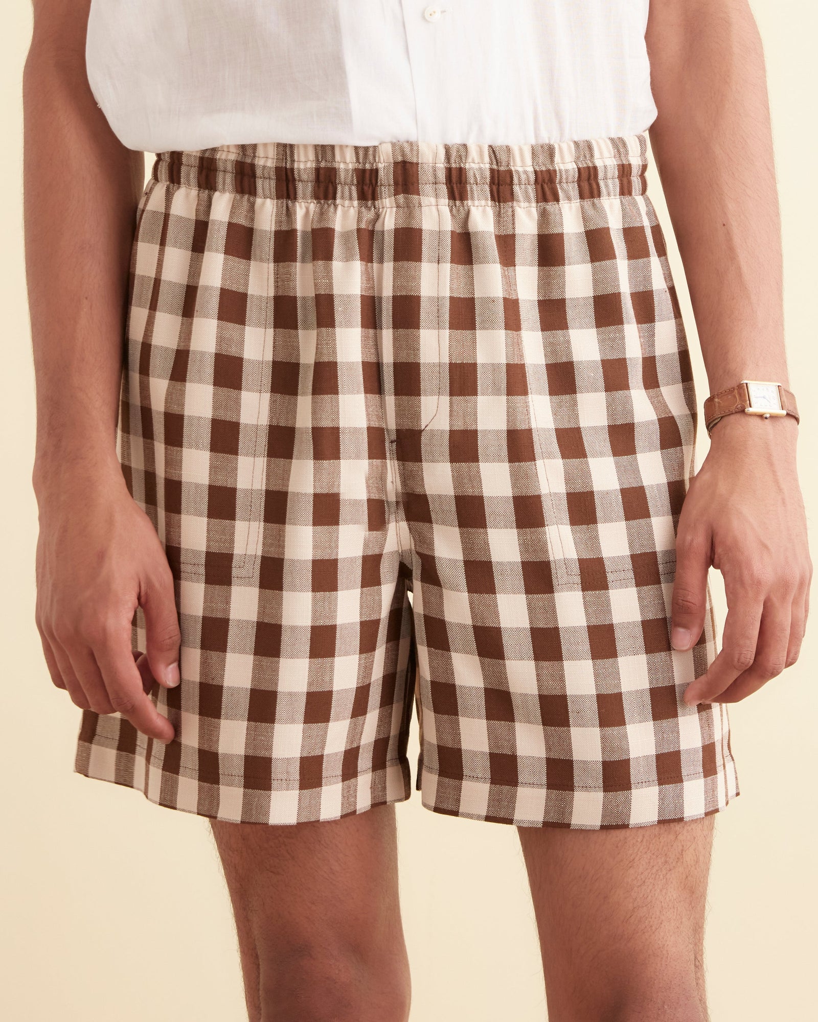 Gilbert Check Shorts