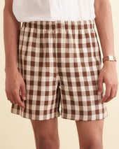 Gilbert Check Shorts