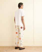Embroidered Bouquet Pocket Tee