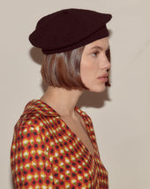 Crochet Beret - Black
