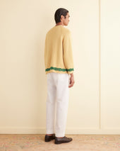 Daisy Garland Sweater - Yellow