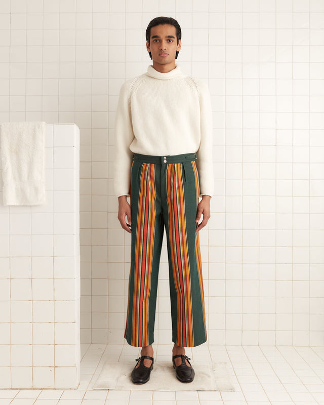 Parakeet Stripe Trousers
