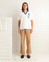 Embroidered Knolly Brook Trousers - Brown