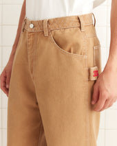 Embroidered Knolly Brook Trousers - Brown