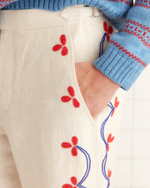 Beaded Garden Party Trousers