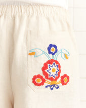 Beaded Garden Party Shorts