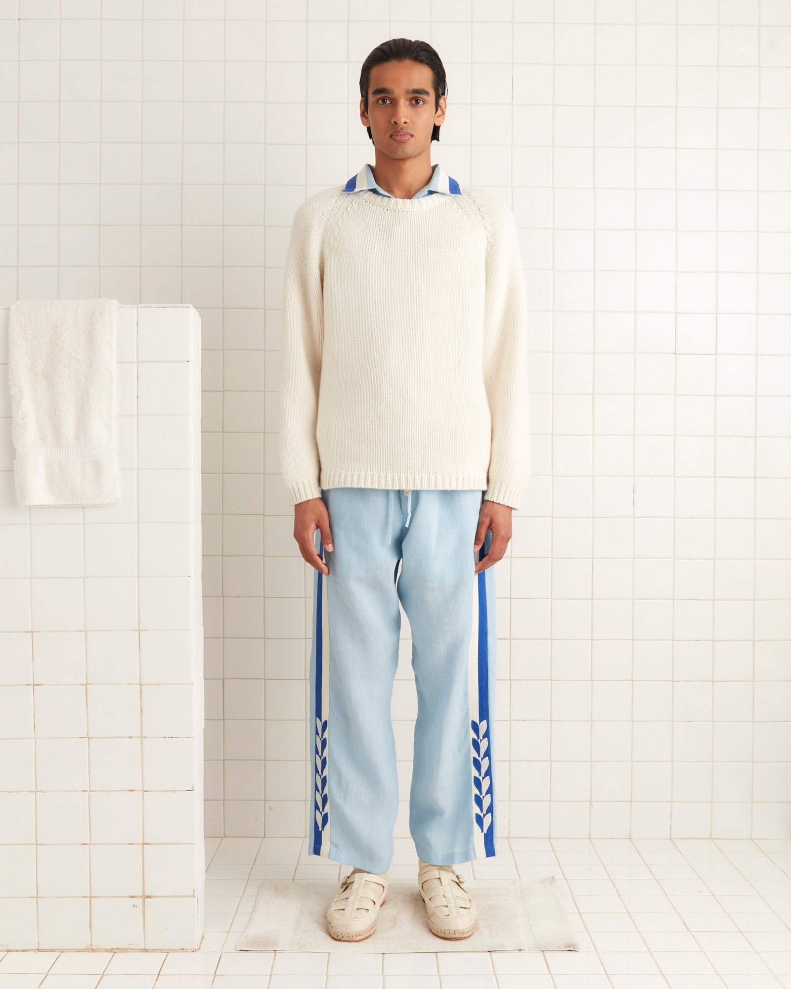 Seedling Stripe Pajama Pants