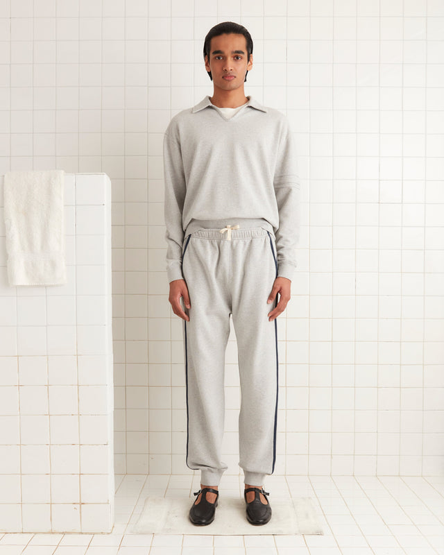 Crew Joggers - Heathered Grey
