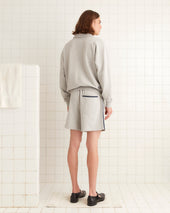 Crew Sweatshorts - Heathered Grey