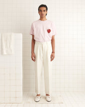 Crest Pocket Tee - Pink