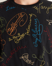 Signature Scrawl Boxy Tee
