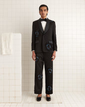 Poppy Shawl Collar Suit Jacket