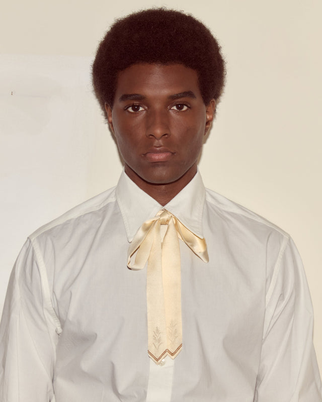 Meadow Soft Tie - Cream