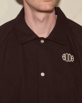 Twill Track Jacket - Black