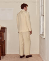 Slub Weave Tuxedo Jacket
