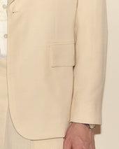 Slub Weave Tuxedo Jacket