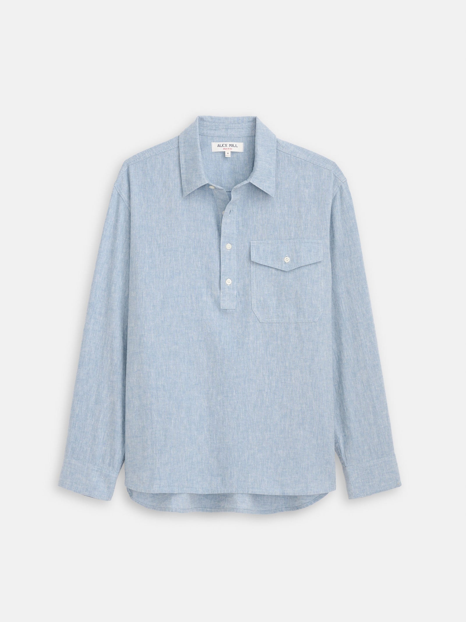 Carter Popover In Cotton Linen
