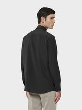Camicia In Tencel Carbone