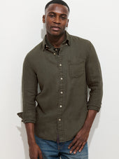 Mill Shirt In Linen