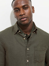Mill Shirt In Linen