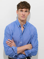 Mill Shirt In Thin Stripe