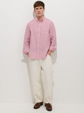 Mill Striped Shirt In Linen