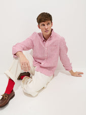 Mill Striped Shirt In Linen
