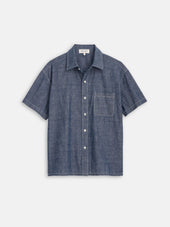 Franklin Short Sleeve Shirt In Chambray