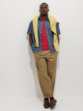 Franklin Short Sleeve Shirt In Chambray