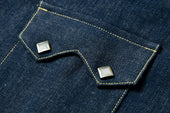 DENIM WESTERN SHIRT / SAWTOOTH