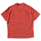 Silk Rayon Open Collar Shirt