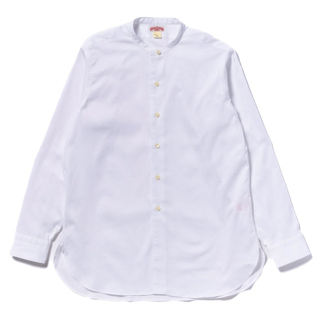 Double Diamond Band Collar Shirt
