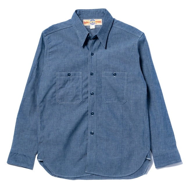 U S Navy Chambray Shirt L S