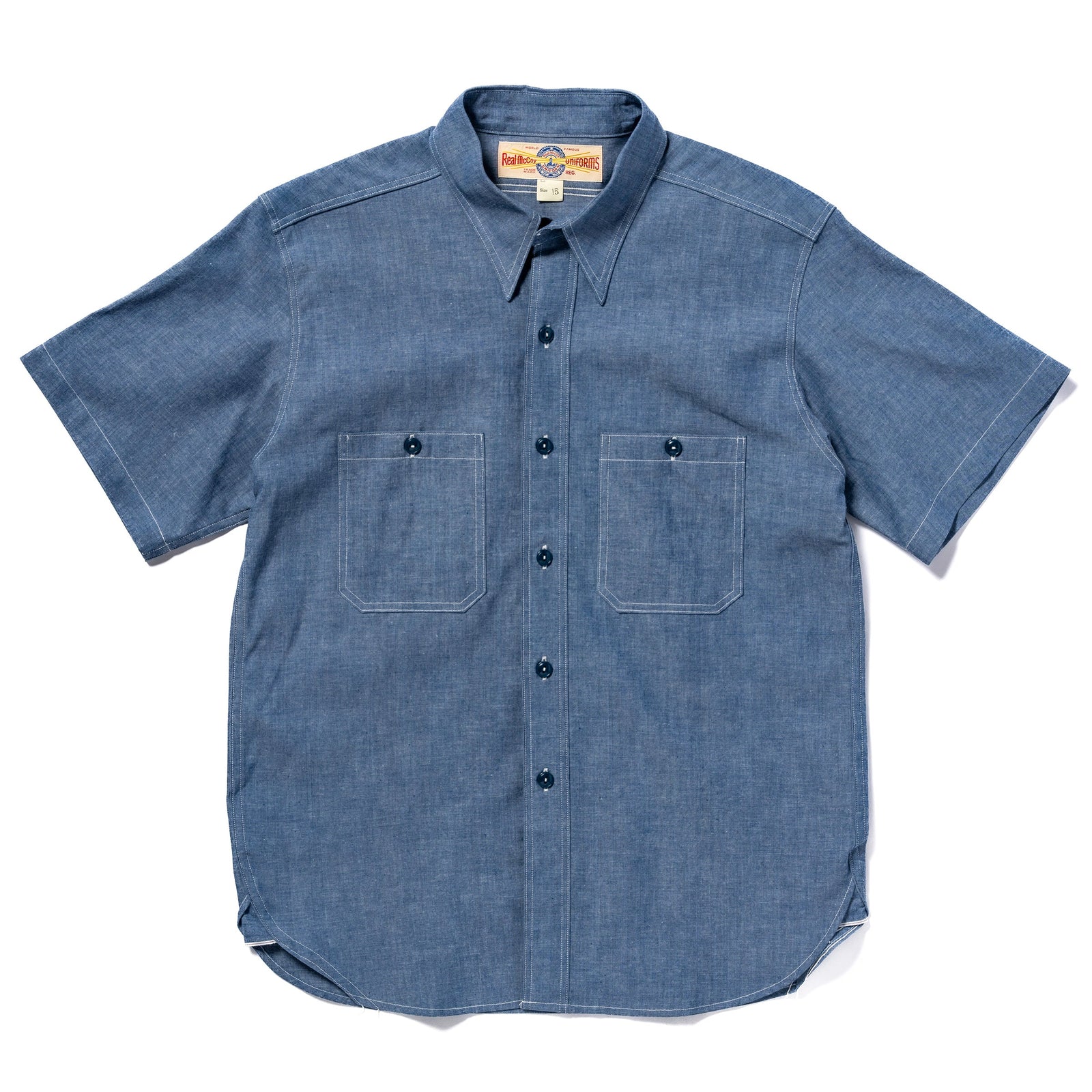 U S Navy Chambray Shirt S S