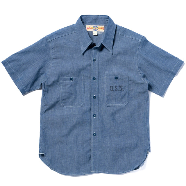 U S Navy Chambray Shirt S S Usn