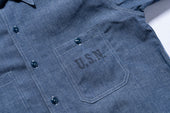 U S Navy Chambray Shirt S S Usn