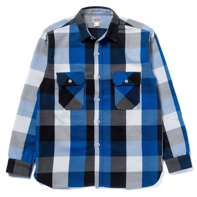 8hu Lumberjack Block Check Flannel Shirt