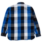 8hu Lumberjack Block Check Flannel Shirt