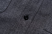 8hu Cigarette Pocket Mock Twist Chambray Work Shirt