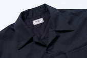 Open Collar Wool Shirt
