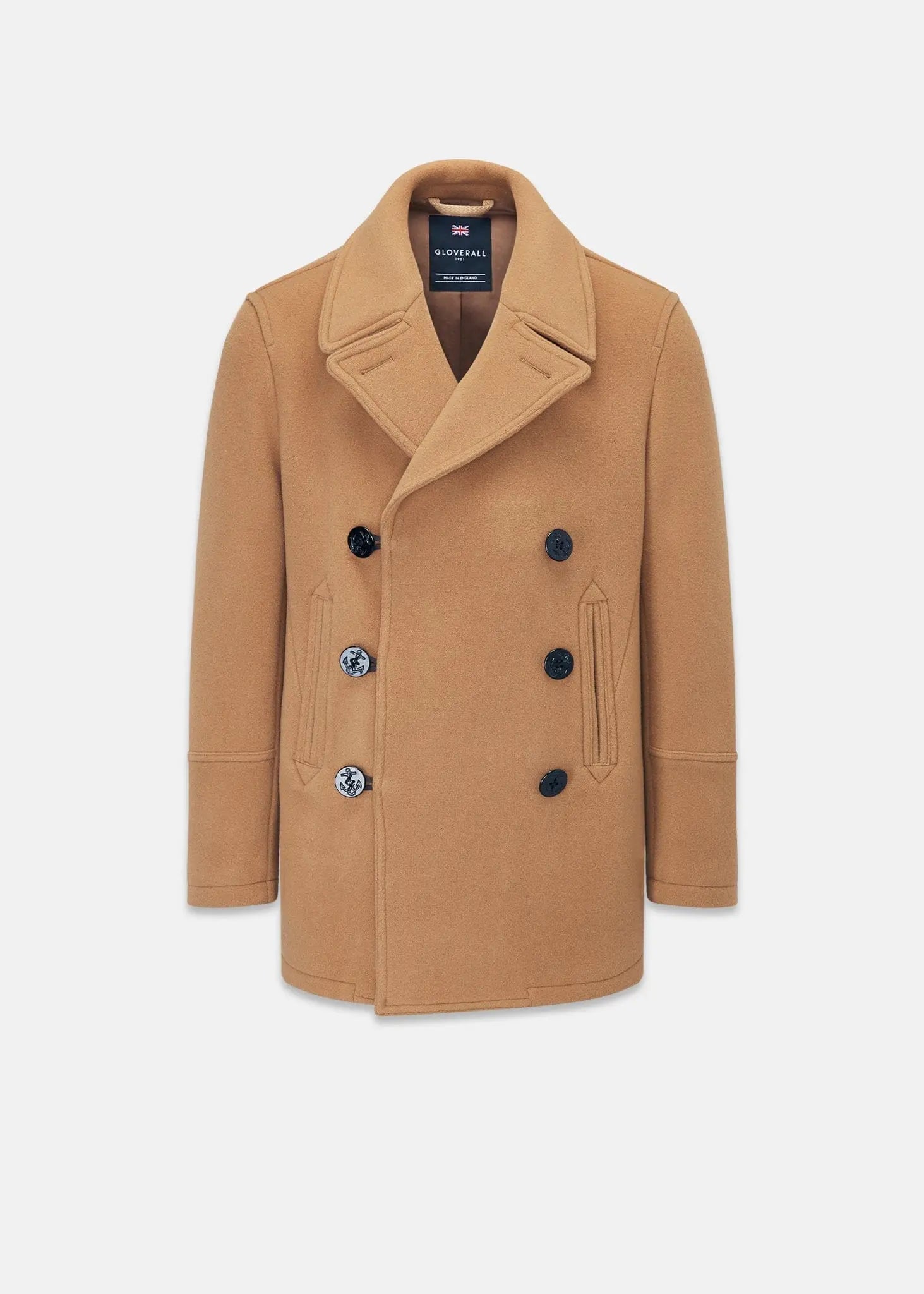 Men's Tennyson Peacoat Camel