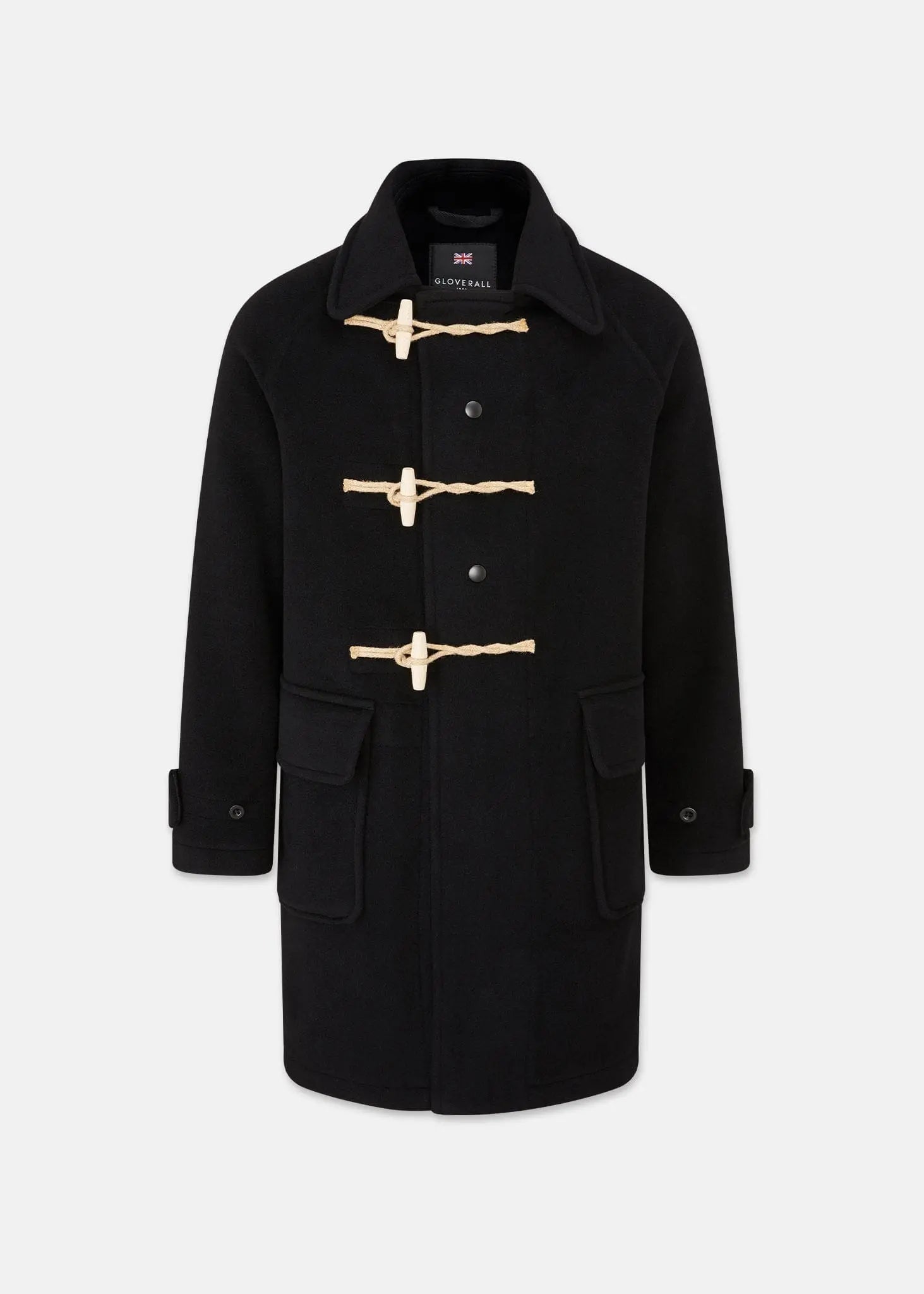 Men's Admiral Duffle Coat Black