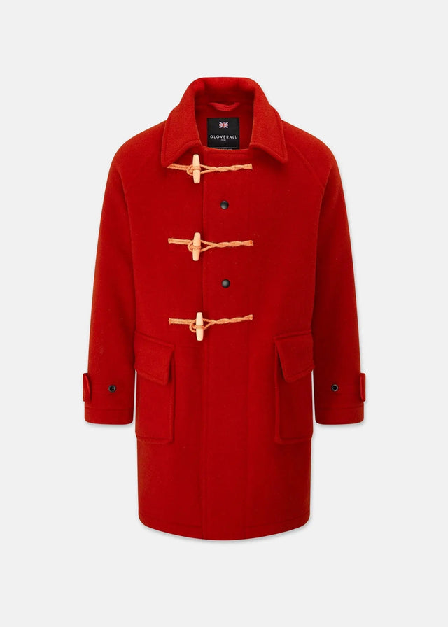 Men's Admiral Duffle Coat Red